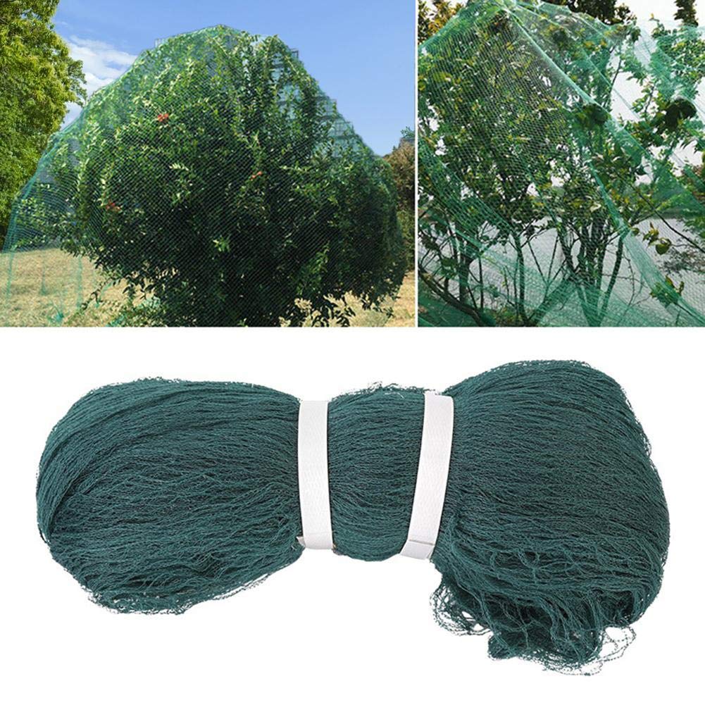 Malla AntipáJaros Netting Reutable Garden Net Cercado para árboles frutales Protección de Verduras (Size : 4 x 10m)