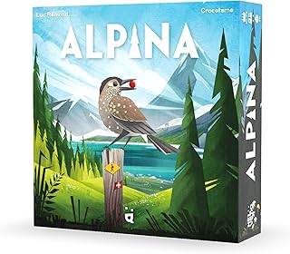 Helvetiq Alpina Card Game - Swiss Alps Hiking Adventure! Capture Stunning Landscapes & Wildlife in a Strategic Family Game for Kids & Adults, Ages 10+, 2-4 Players, 30 Minute Playtime