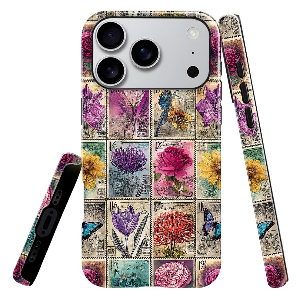 Coque iPhone 17 Pro timbres postaux pour voyageurs - 7