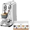 Nespresso ORIGINAL Capsule Coffee Maker Creatista Plus Stainless Steel J520-ME-W