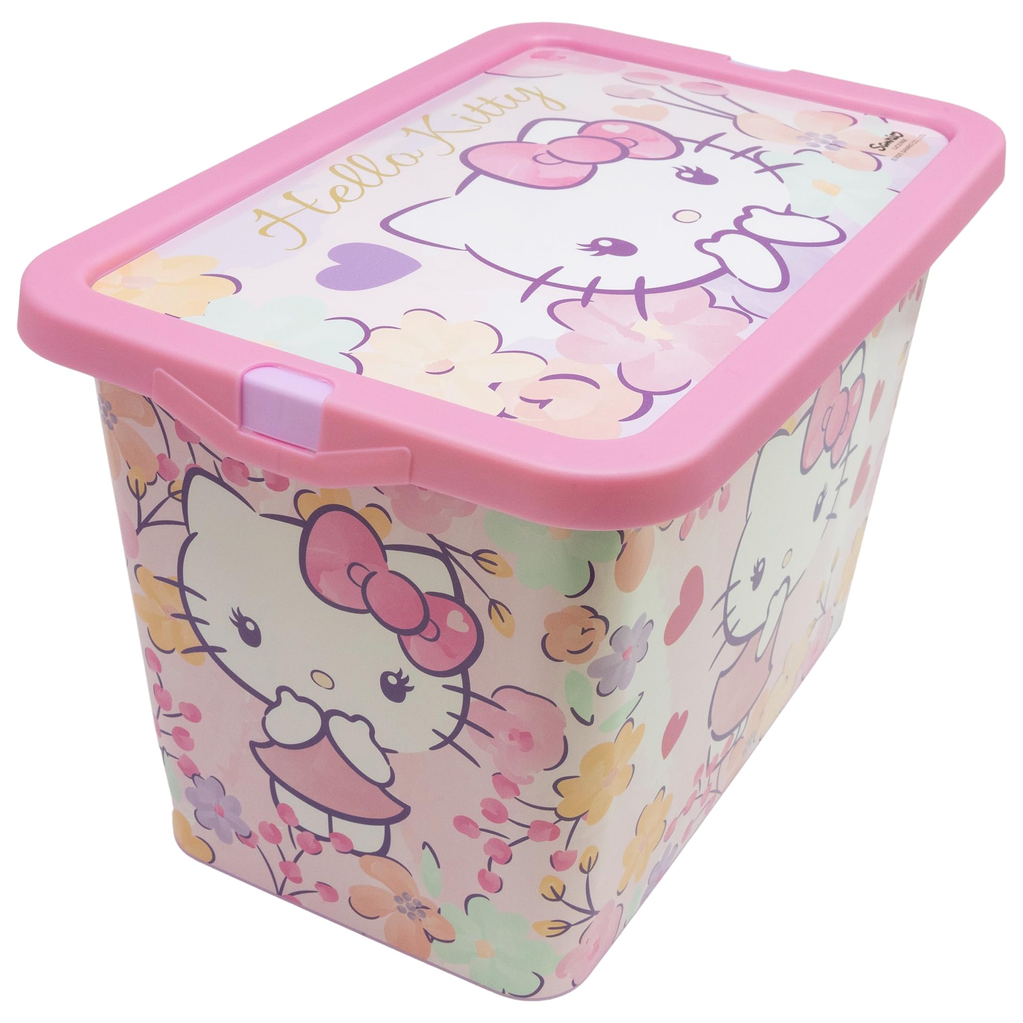 Image secondaire de Boîte de Rangement Hello Kitty 7L avec Fermeture à Clic - Rose