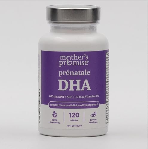 Miniatura 8 de Prenatal DHA for Women 600mg + 400 IU Vitamin D3 | 120 Softgels | Supports Brain Health | Triglyceride Omega 3 Fish Oil DHA Prenatal Vitamins for