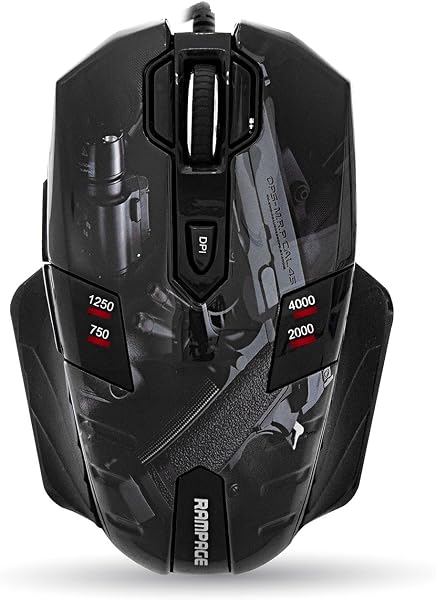 Rampage GX-Core8 Usb Guns Oyuncu Mouse