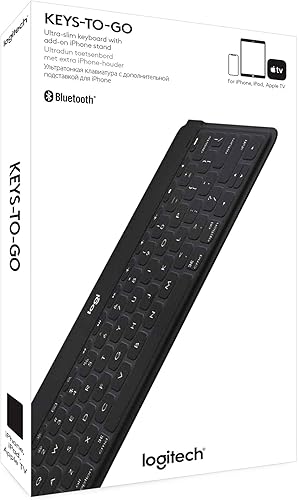 Miniatura 8 de Logitech Teclado Bluetooth superdelgado y súper ligero para iPhone, iPad, Mac y Apple TV, incluyendo iPad Air 5ª generación (2022), color negro