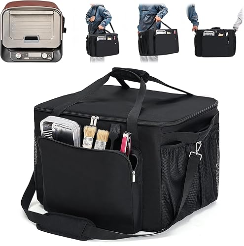 Bolsa de transporte acolchada para horno Ninja Woodfire OO101, bolsa de transporte al aire libre resistente al agua para horno de pizza Ninja, funda