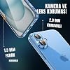 MADNOVA Transparent Phone Case Compatible with Apple iPhone 16, Camera Protected Silicone Case