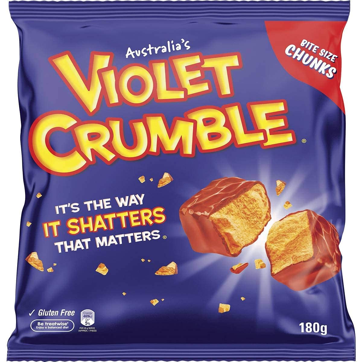 Violet Crumble 180g Grocery & Gourmet Food