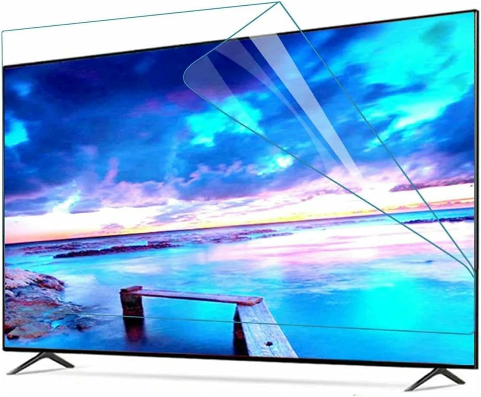 Protector de Pantalla para televisores`1, Filtro de Pantalla Anti luz Azul/película antiarañazos Que Reduce(60 Inch 1338x756mm)