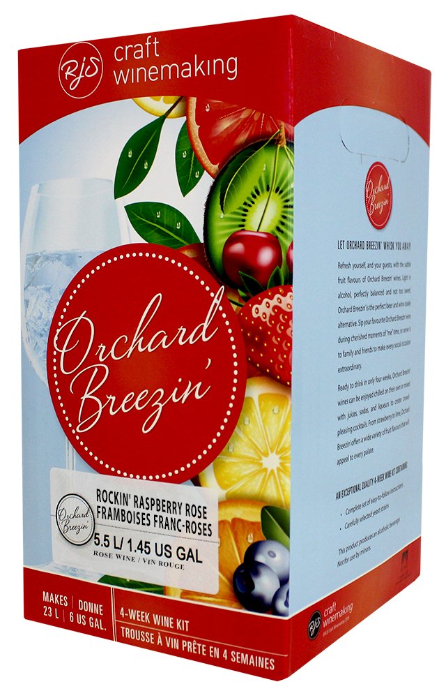 Orchard Breezin' Rockin' Raspberry Rosé