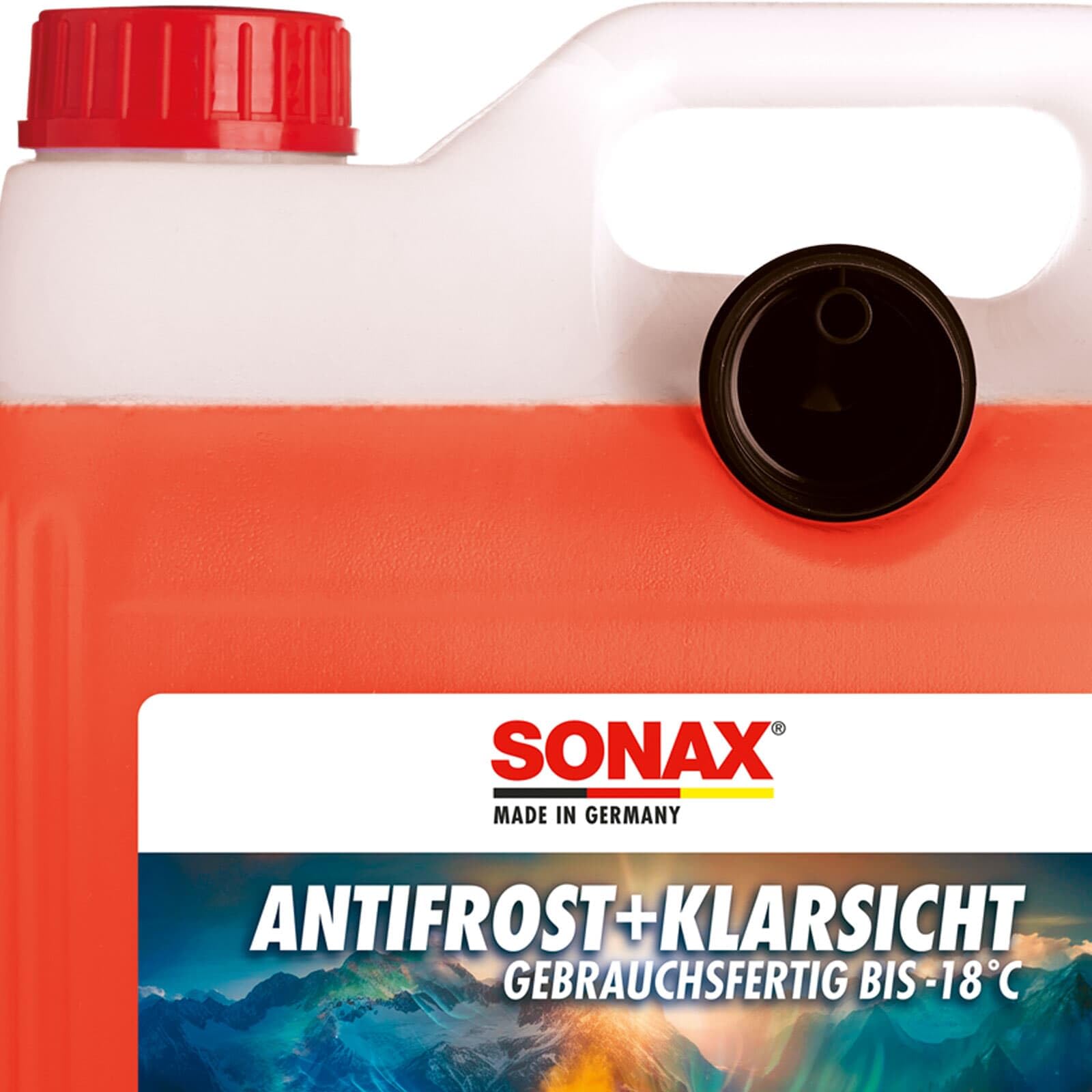 Sonax 4x Frostschutz, Scheibenreinigungsanlage (20 L) | 01365050 Gebrauchsfertig, Frostschutz, Scheibenreinigungsanlage