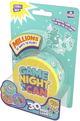 Miniatura 7 de Goliath Noche de juegos en una lata - Incluye 30 divertidos minijuegos - 3 o más jugadores, a partir de 8 años