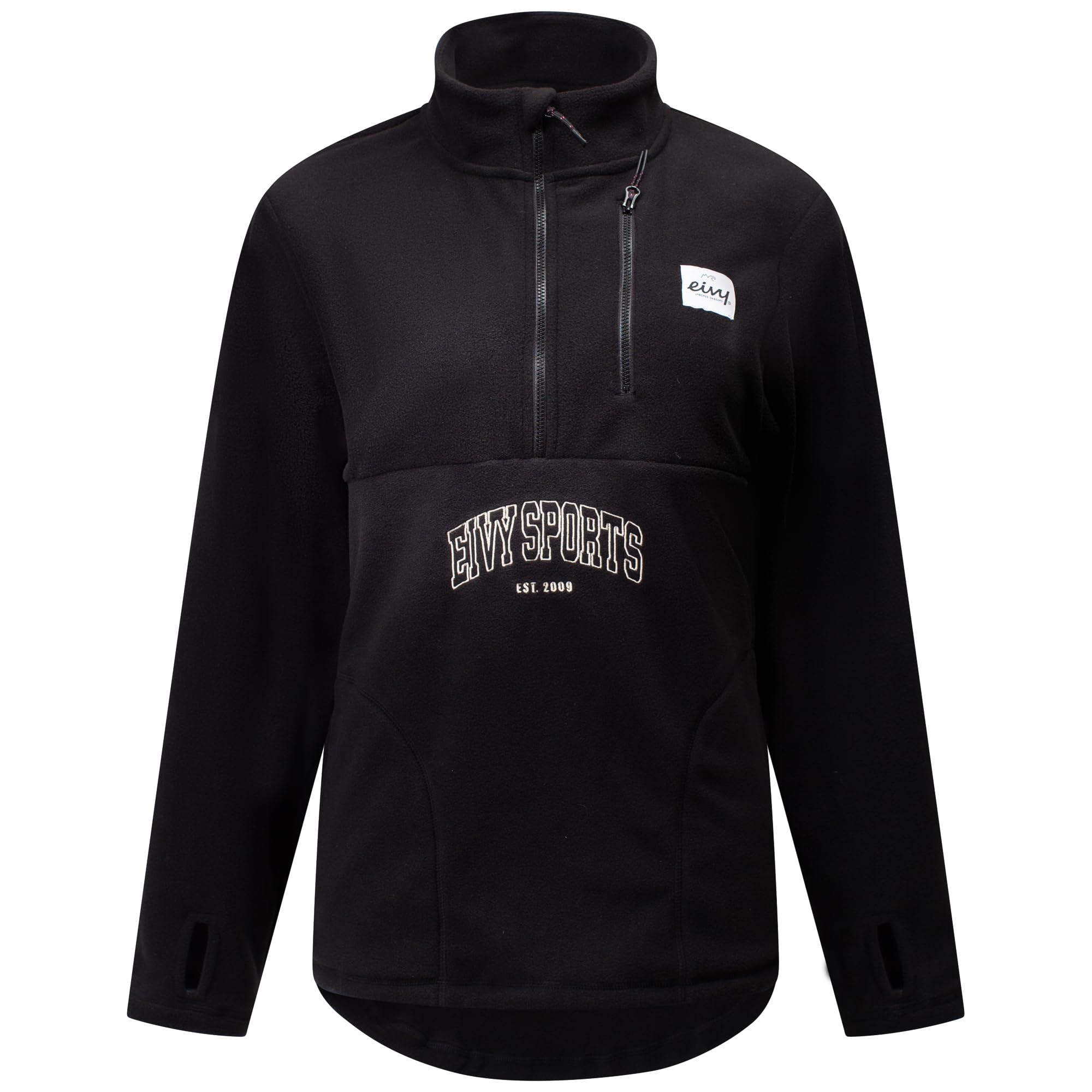 Eivy Techlight Women's Half Zip Fleece Jacket Black