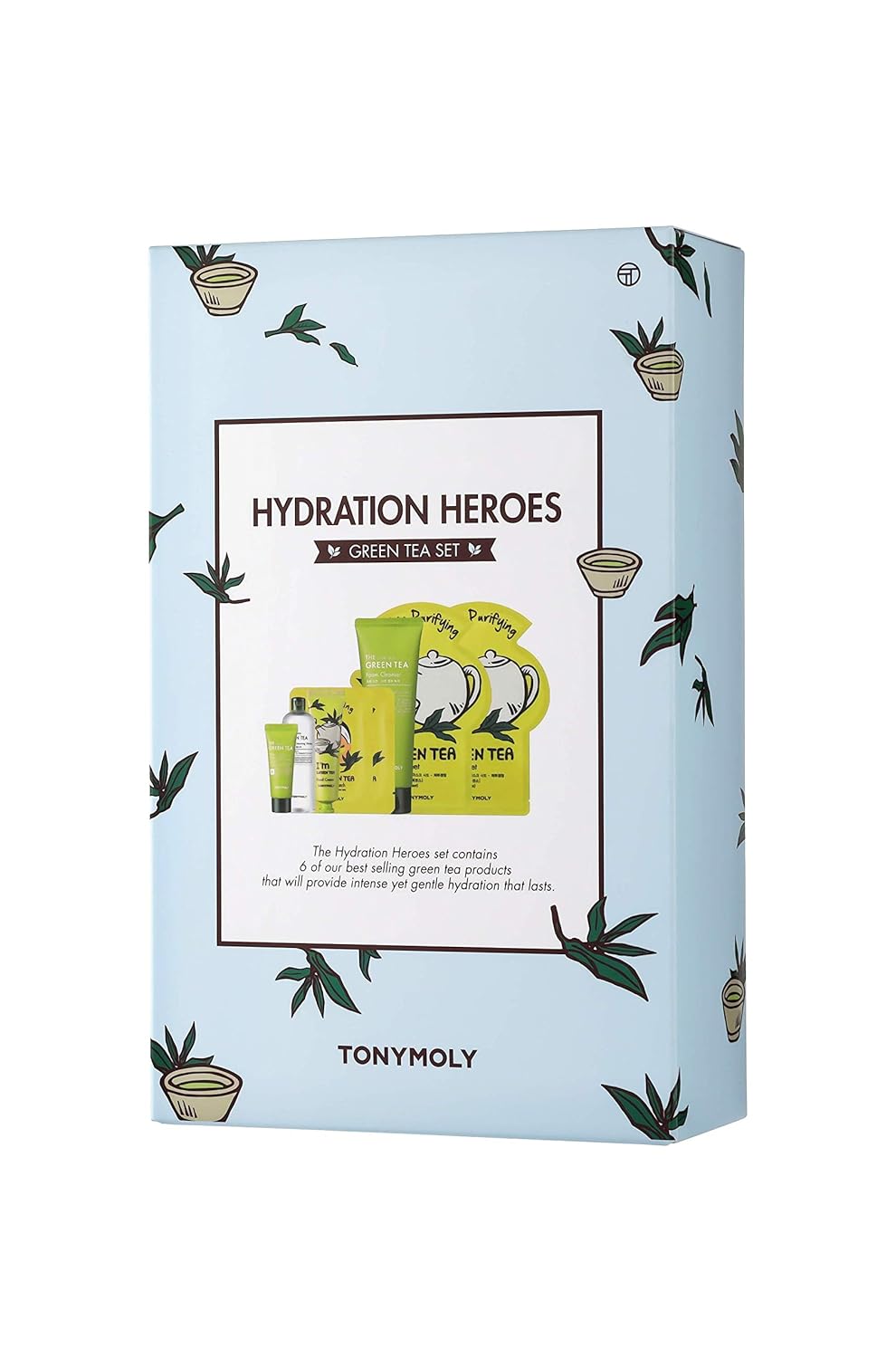 TONYMOLY Hydration Heros Green Tea, Skincare Set : Beauty & Personal Care