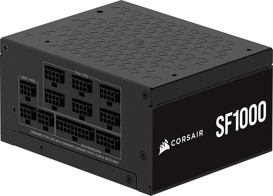 新品 CORSAIR HX1000i 2025 ATX 3.1 Pcie 5.1 Amazon.com: CORSAIR SF1000 (2024) Fully Modular Low Noise 80