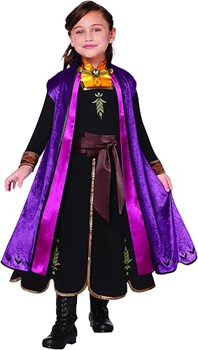 Spirit Halloween Disfraz de Frozen 2 Anna Deluxe para niños pequeños