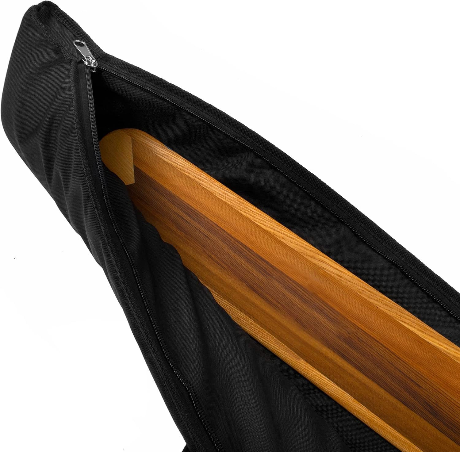 John Paddle agaie du Groenland Eskimo 210/215/220/225/cm + Sac de pagaie pour Kayak de mer très léger Environ 850-830 g en cèdre et frêne – pagaie Traditionnelle du Groenland avec Division