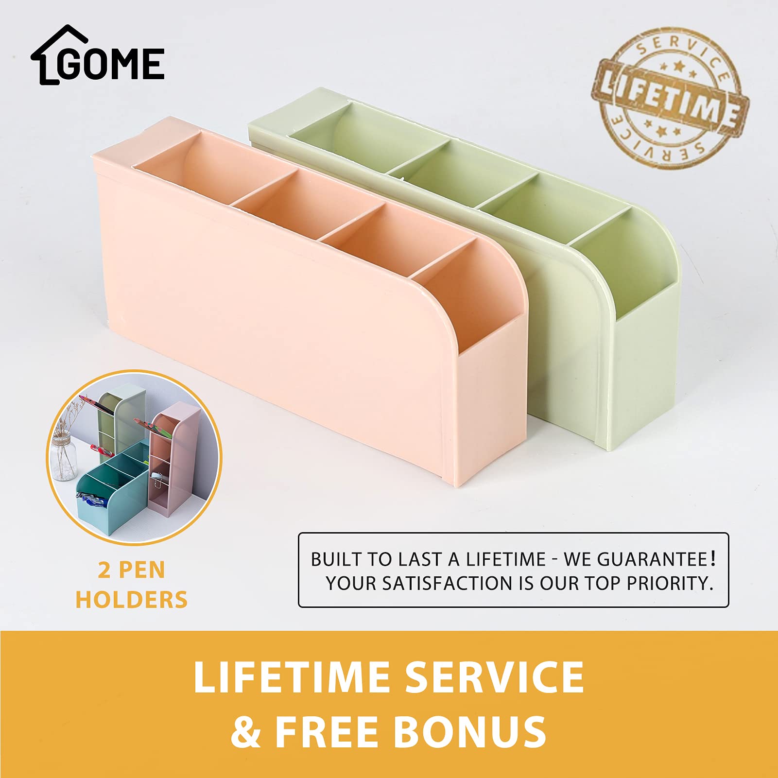 Gome Under Desk PullOut Drawer Storage Organizer Office Mounted