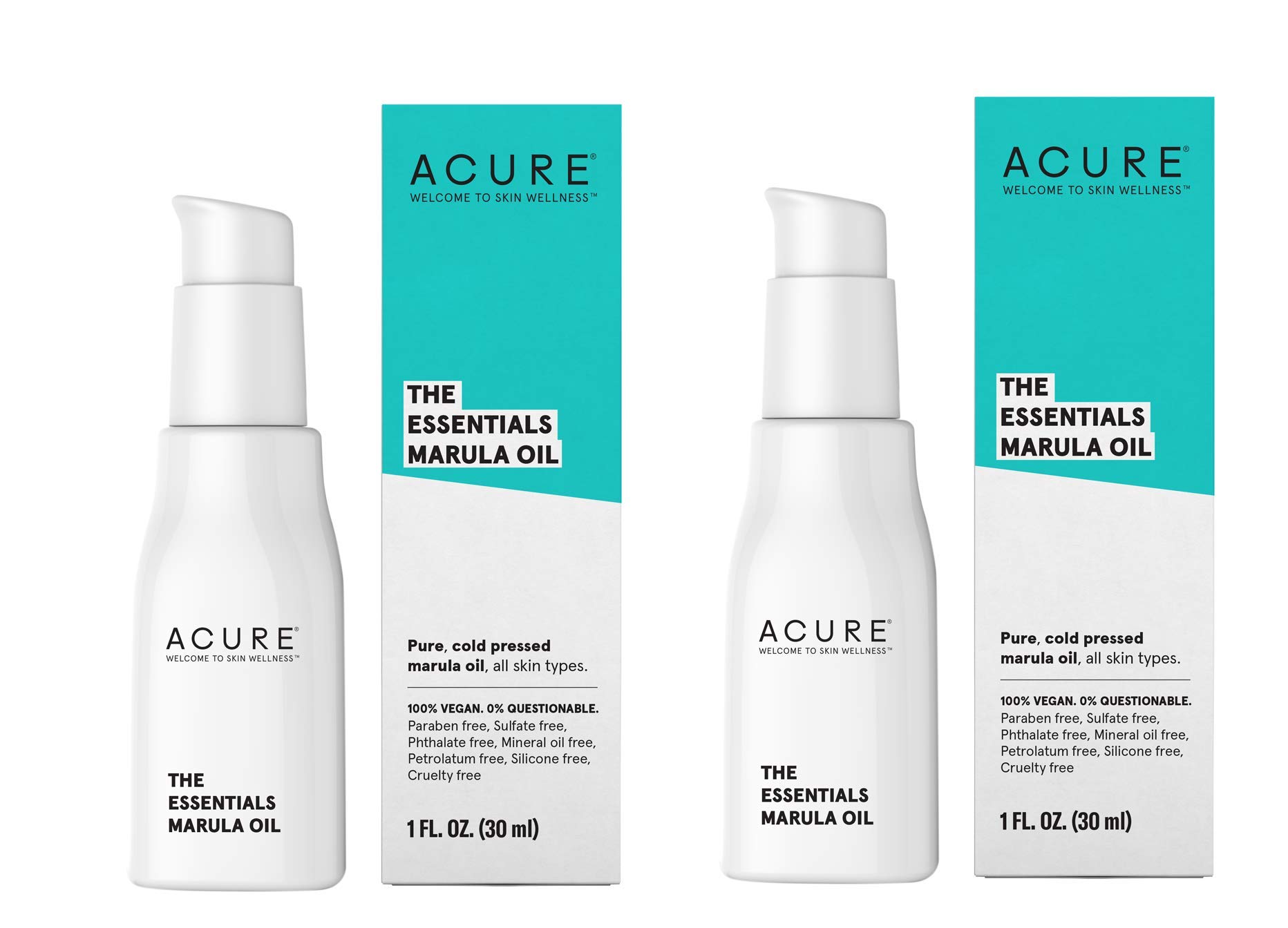 AcureNourishing Healing Marula Oil, 1 fl. oz. (Pack of 2)