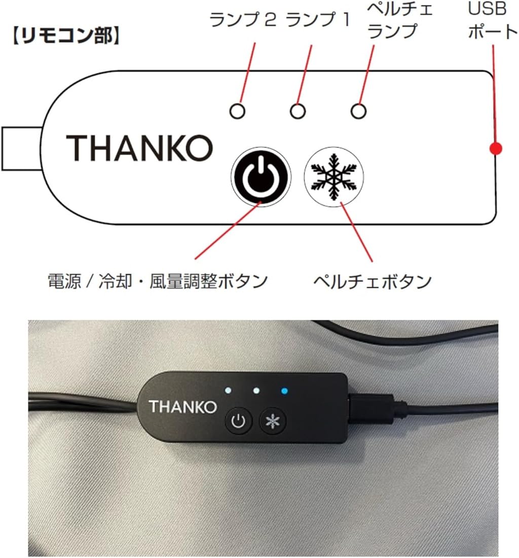 THANKO ペルチェベスト 冷蔵服 空調服 - www.lilach-rahitim.co.il