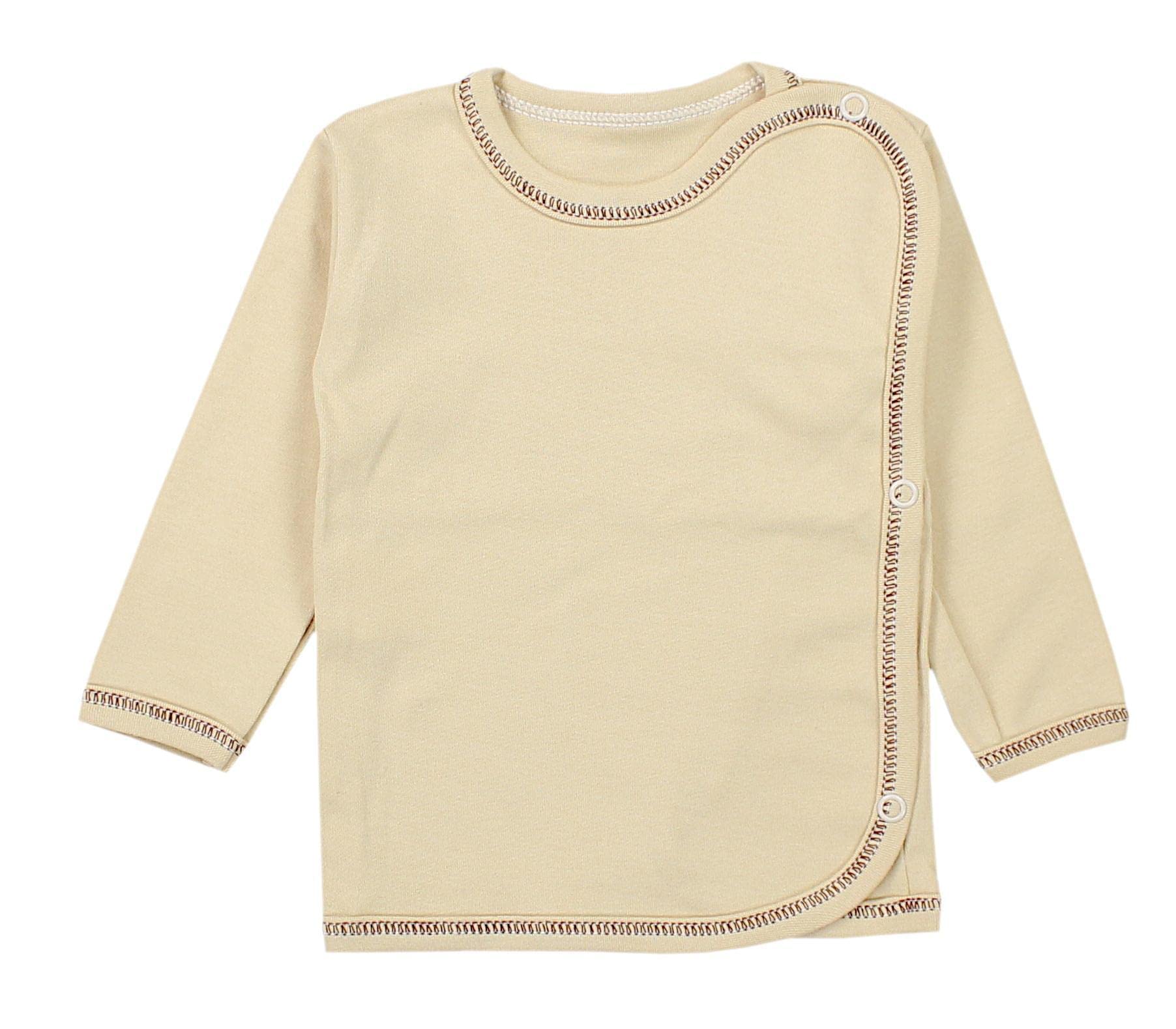 TupTam Gilet Cache-cœur à Manches Longues Bébé, Lot de 5