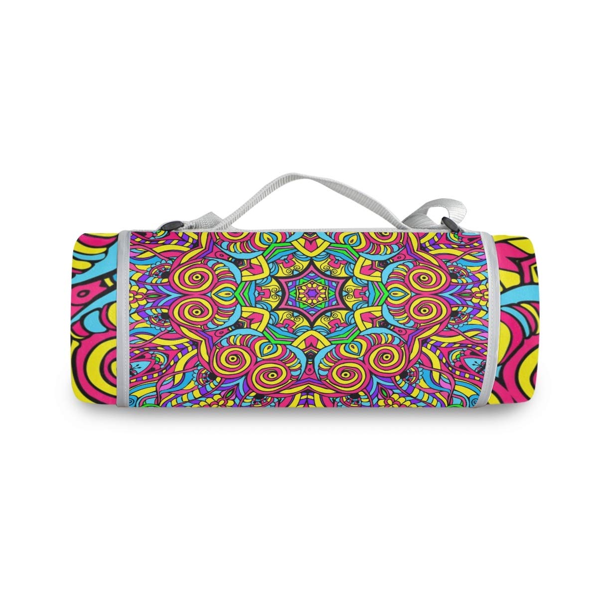 ALAZA Round Waterproof Picnic Blanket - Image 3