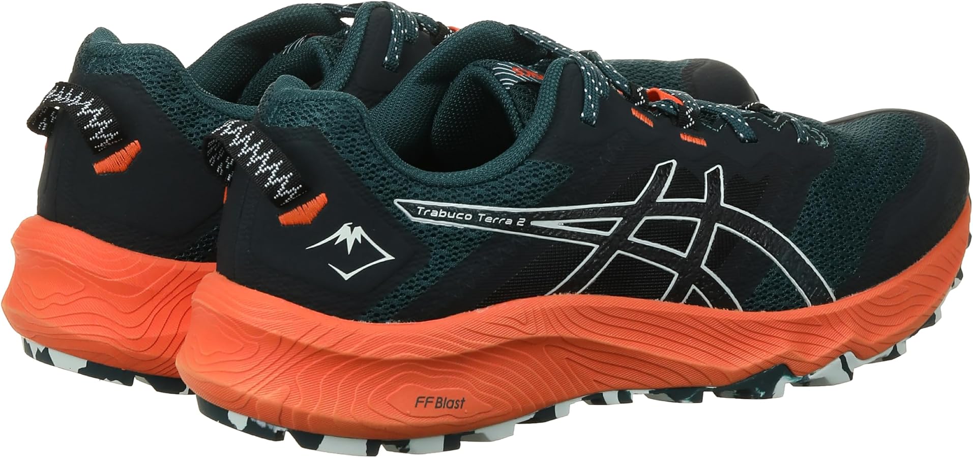 Asics 1011B607-301 Trabuco Terra 2 Hombre Saxon Green/Pure Aqua EU
