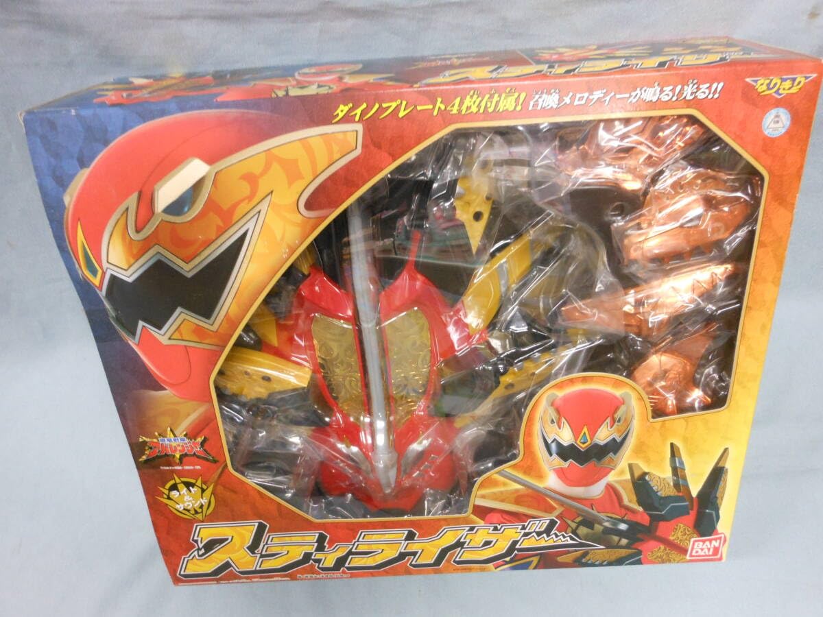 Amazon.co.jp: 爆竜戦隊アバレンジャースティライザー ダイノプレート4