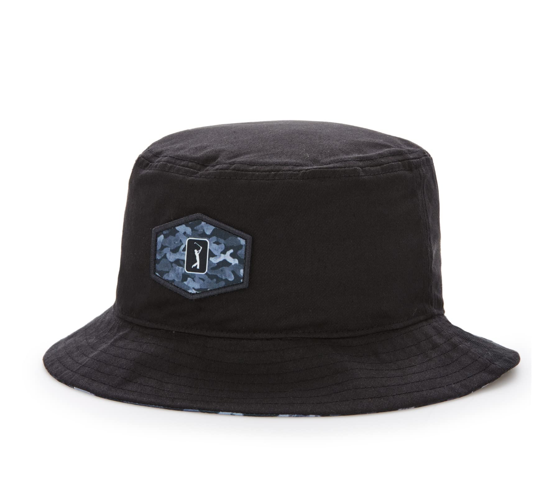 PGA TOUR mens Reversible Camo Golf Bucket Hat Hat