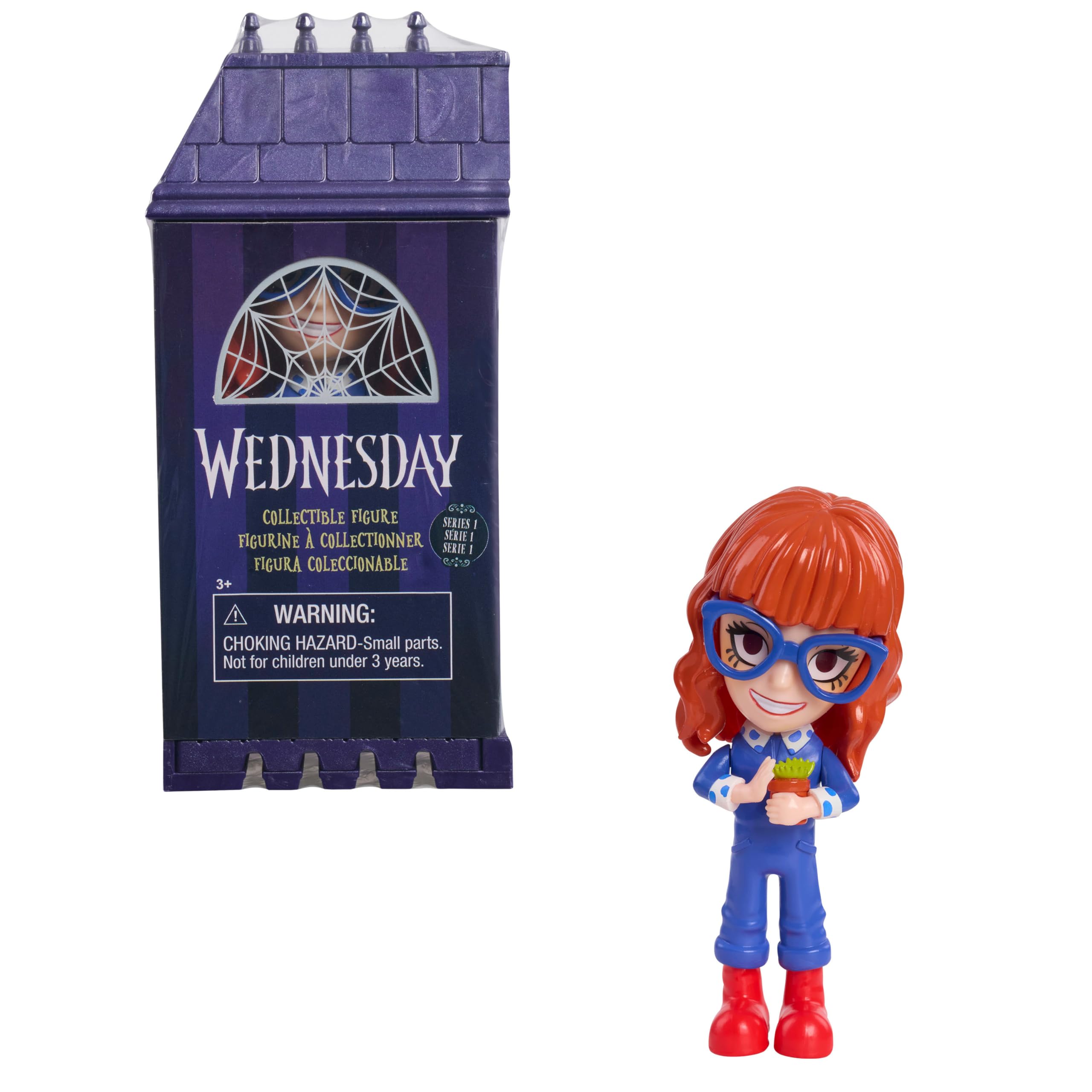 Amazon.com: Just Play Wednesday Small 4-inch Collectible Stylized