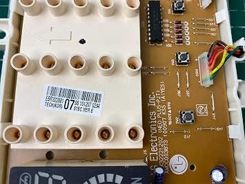Washer Interface Control Board EBR32268107, Brown