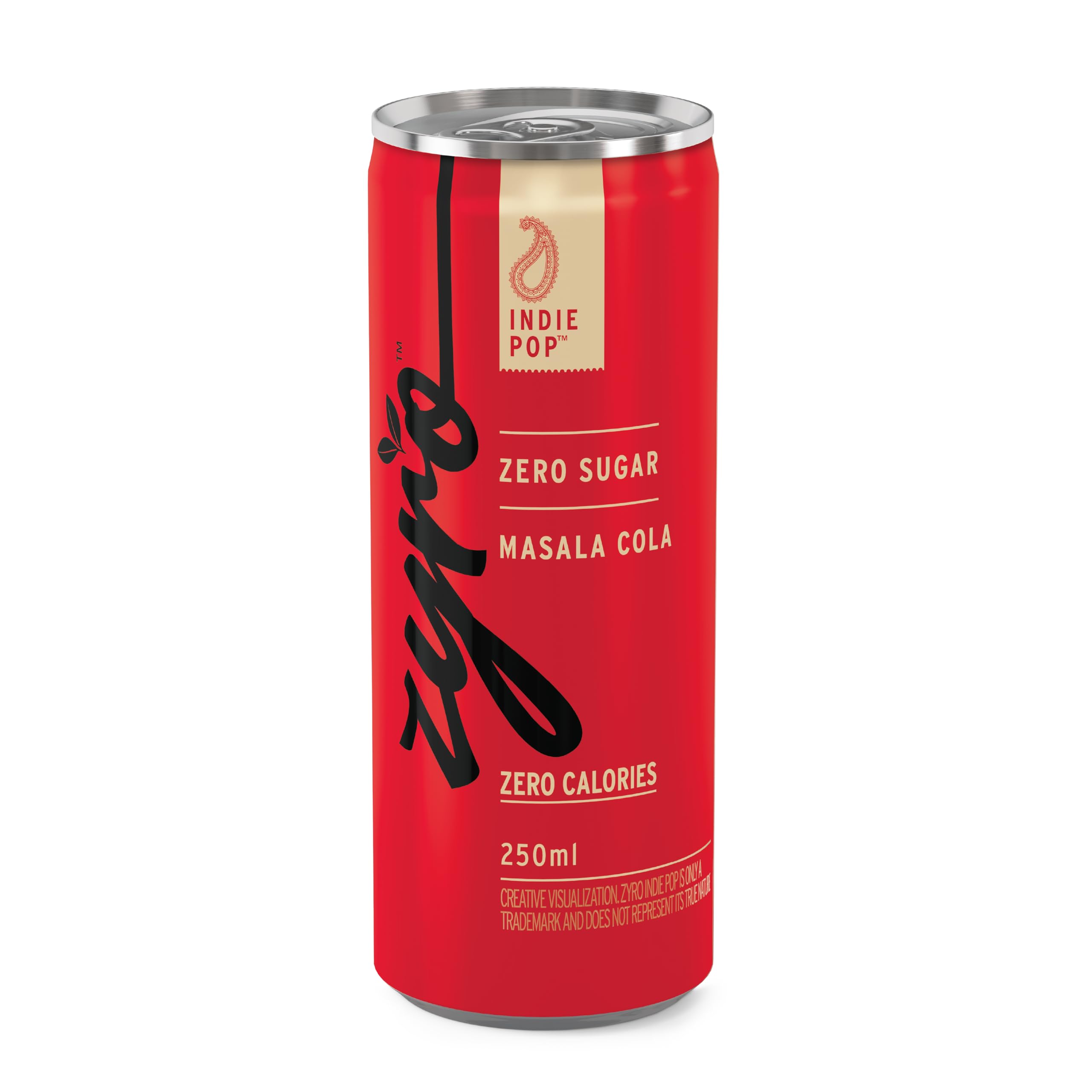 Zyro by Karan Aujla Masala Cola| Zero Sugar (250ml)-picture-23