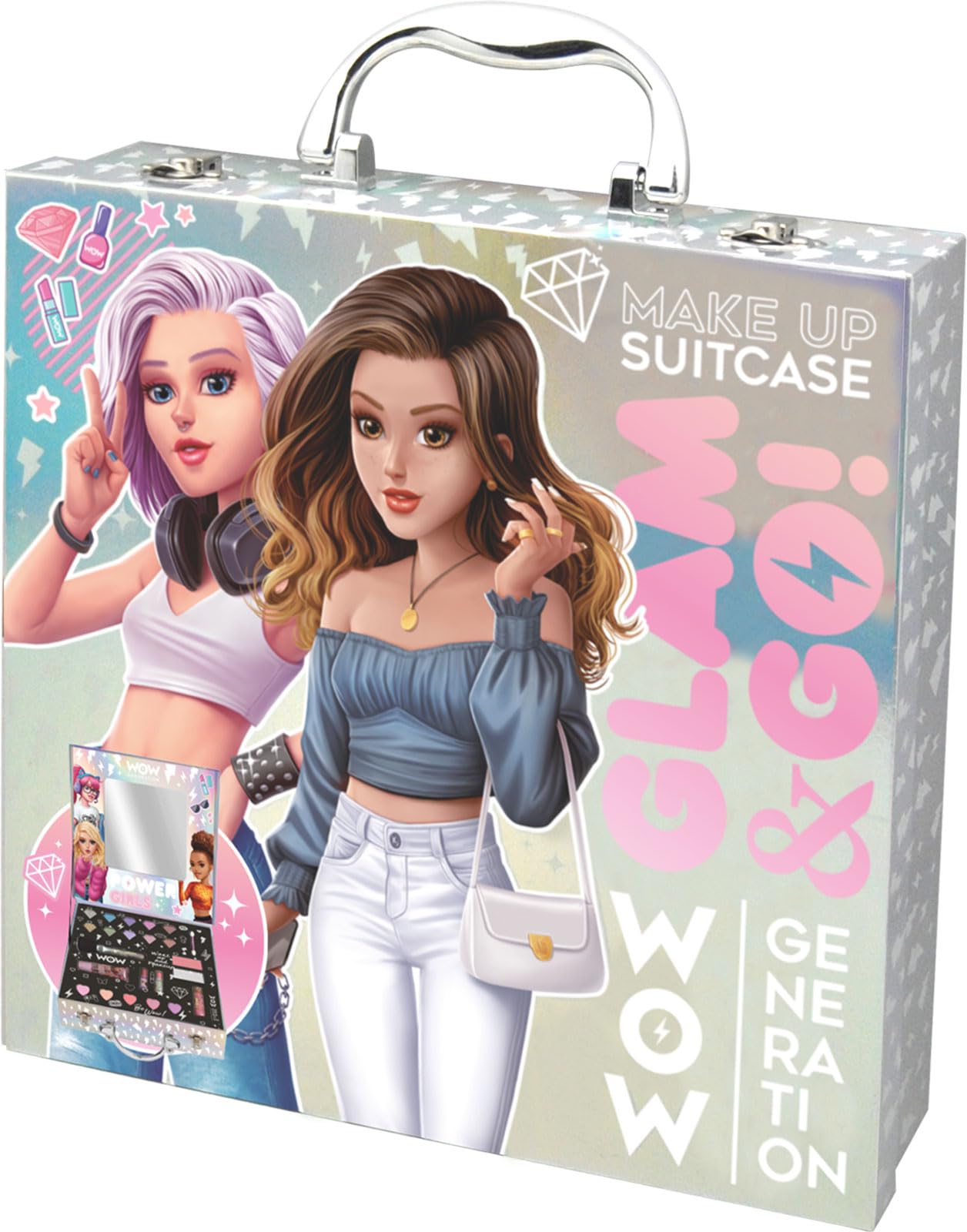 WOW GENERATION - Maletin de Maquillaje Glam and GO (4x1)