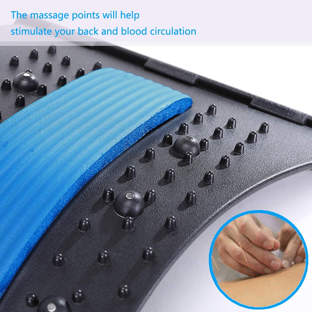 Back Stretcher,MultiLevel Back Cracking Device,Back Cracker Board for Lower Back Pain Relief