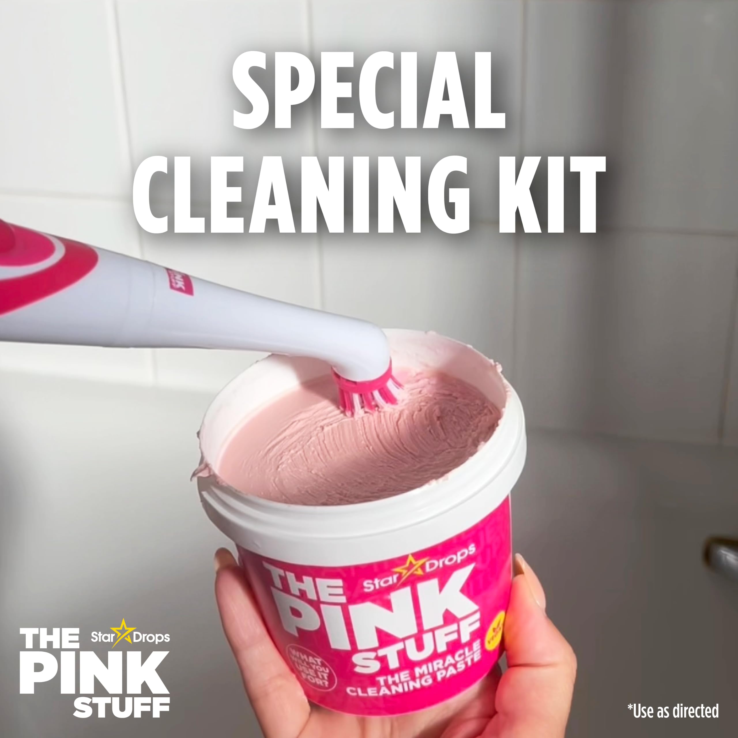 Amazon.com: Stardrops - The Pink Stuff - The Miracle Scrubber Kit