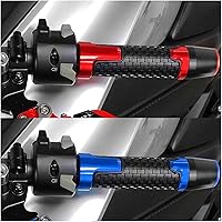 Vista 4 de 7/8" 22mm Motorcycle Handlebar Grips End Handle Bar Cap End Plug for Suzuki DL650 V Strom V-Strom 650 Vstrom650 2004-2022 2023 (Color : Red -Black)