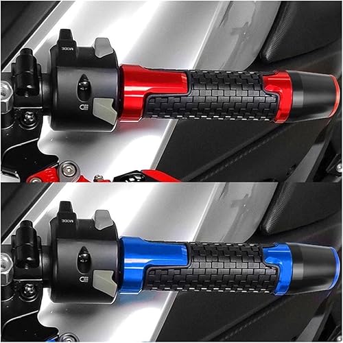 Miniatura 4 de 78" 22mm Motorcycle Handlebar Grips End Handle Bar Cap End Plug for Suzuki DL650 V Strom V-Strom 650 Vstrom650 2004-2022 2023 (Color  Red -Black)