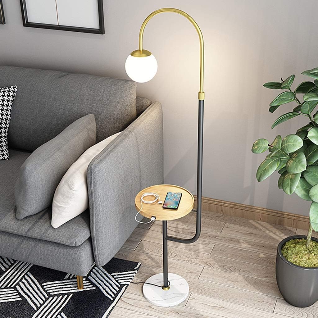 Chende フロアライト USB充電ポート おしゃれ LED