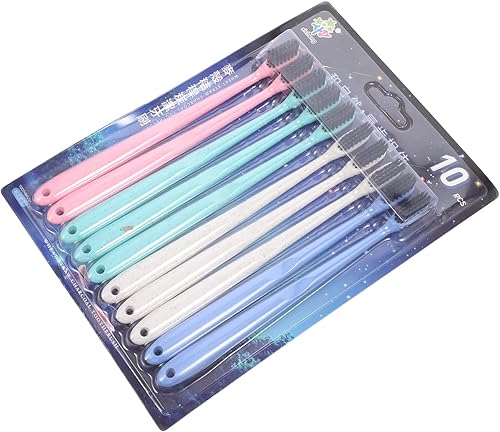 Miniatura 4 de EXCEART Cepillos de dientes de carbón para adultos, cepillo de dientes de cerdas suaves, cepillo de dientes de carbón, herramientas de limpieza oral