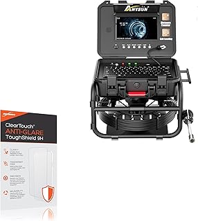 BoxWave Screen Protector Compatible With Anysun Sewer Camera with 512Hz Sonde Transmitter (9 in) - ClearTouch Anti-Glare ToughShield 9H (2-Pack), Anti-Glare 9H Tough Flexible Film Screen Protector