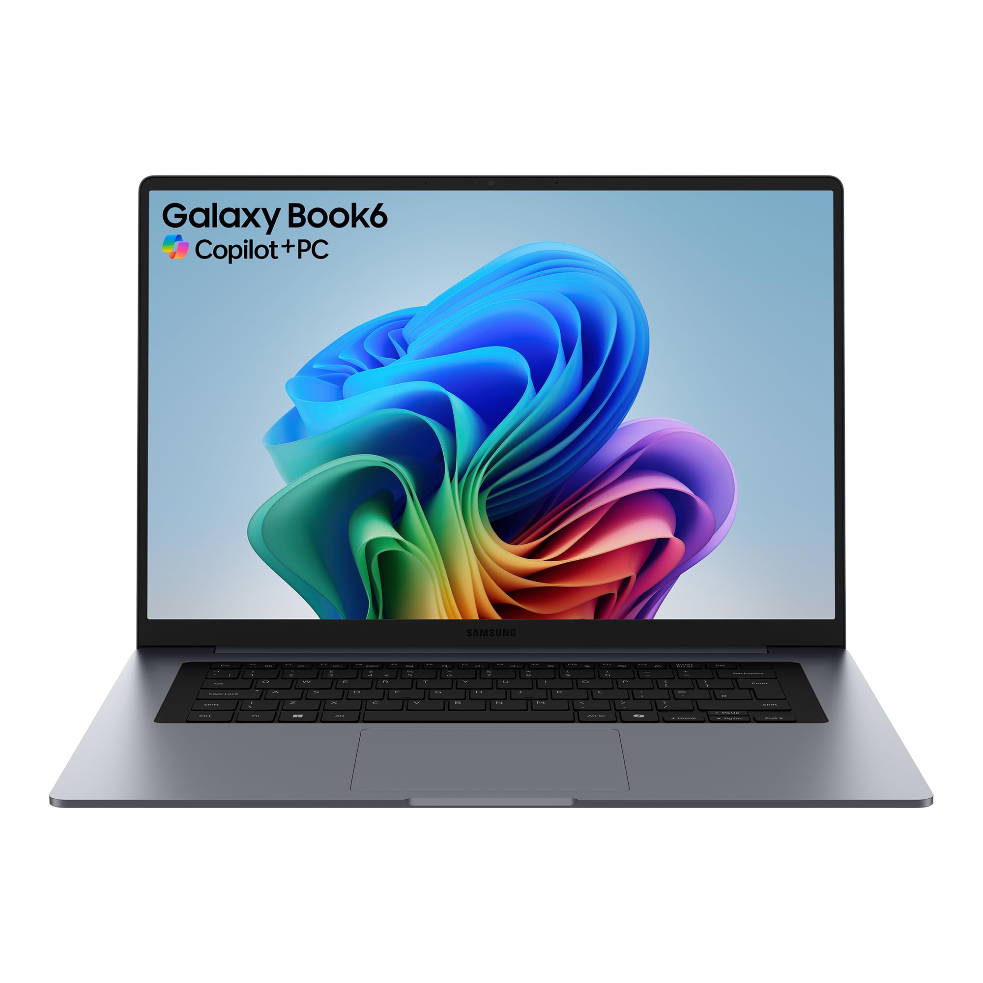 Samsung Galaxy Book6 16" AI Laptop, Intel Core Ultra 5 Processor, 16GB Memory, 512GB Storage, Long-Lasting Battery, IPS Display, Anti-Glare, Galaxy AI, Copilot+ PC, Grey