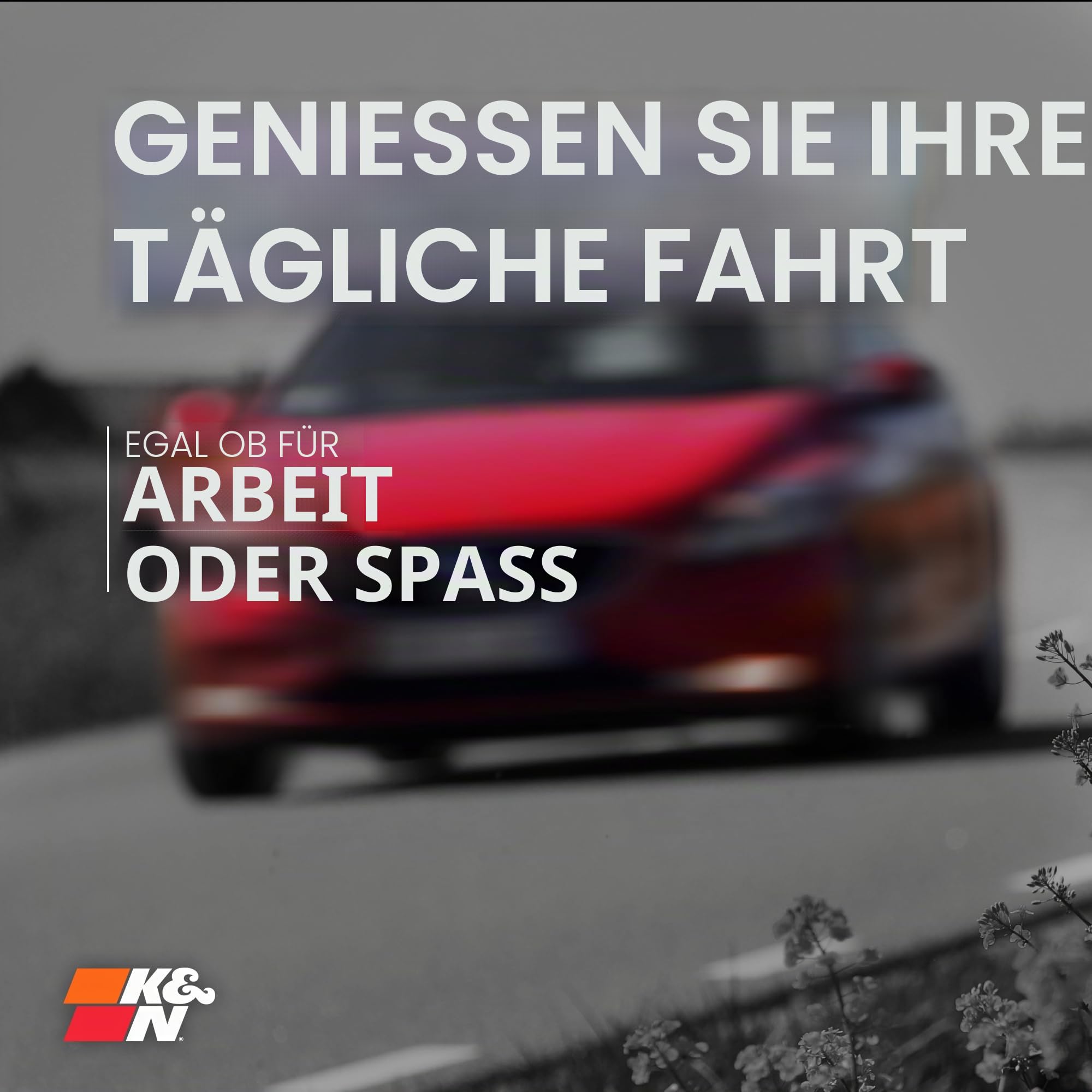 K&N Tauschluftfilter passgenau