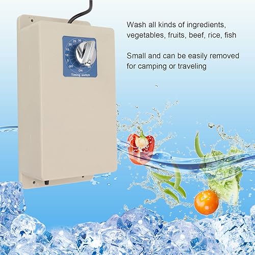 Miniatura 4 de Ozonador de agua Ozonador de frutas y frutas Limpiador de verduras Purificador de eliminación de ozono Máquina lavadora de verduras para carne