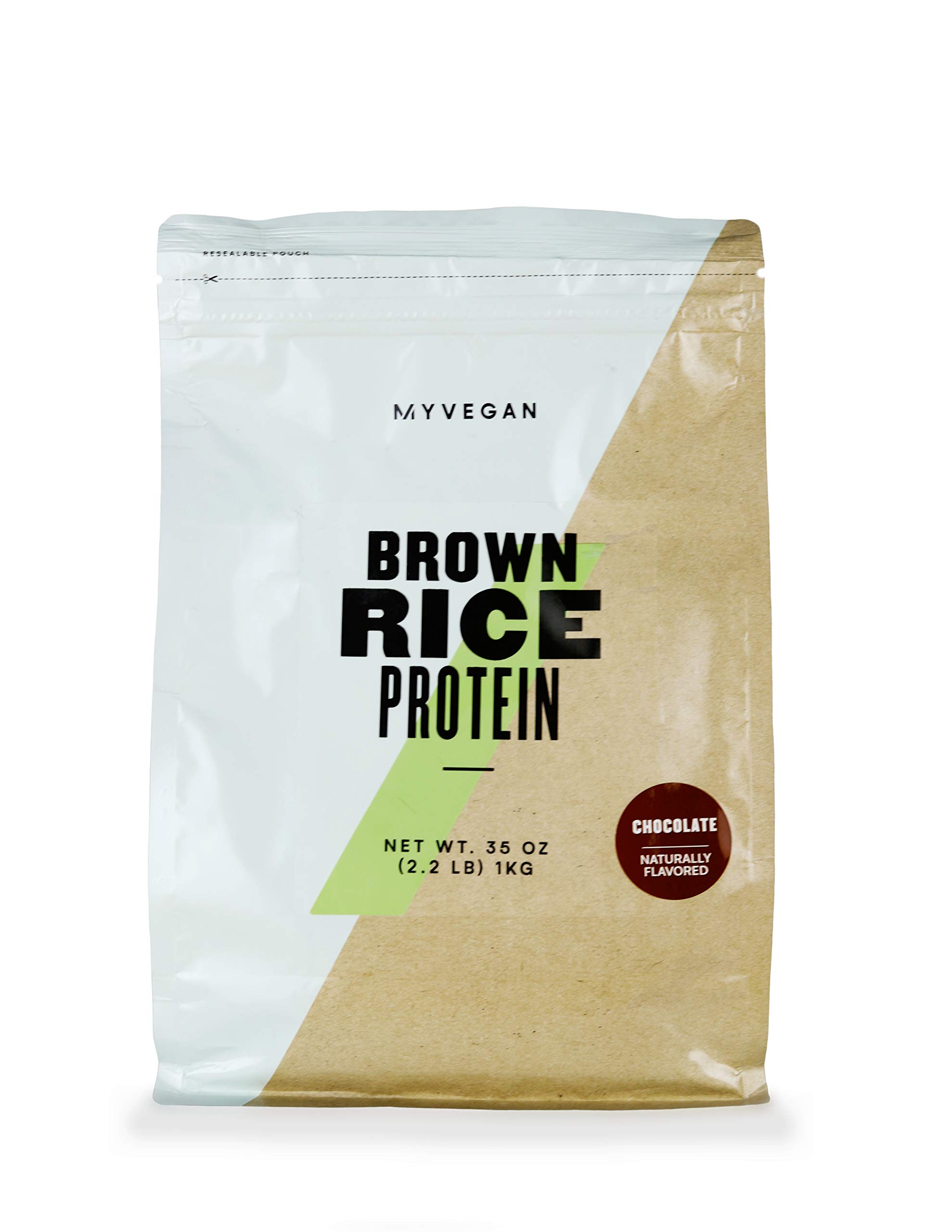 Myprotein® MYVEGAN Brown Rice Protein Powder, Chocolate Stevia, 2.2 Lb (33 Servings)
