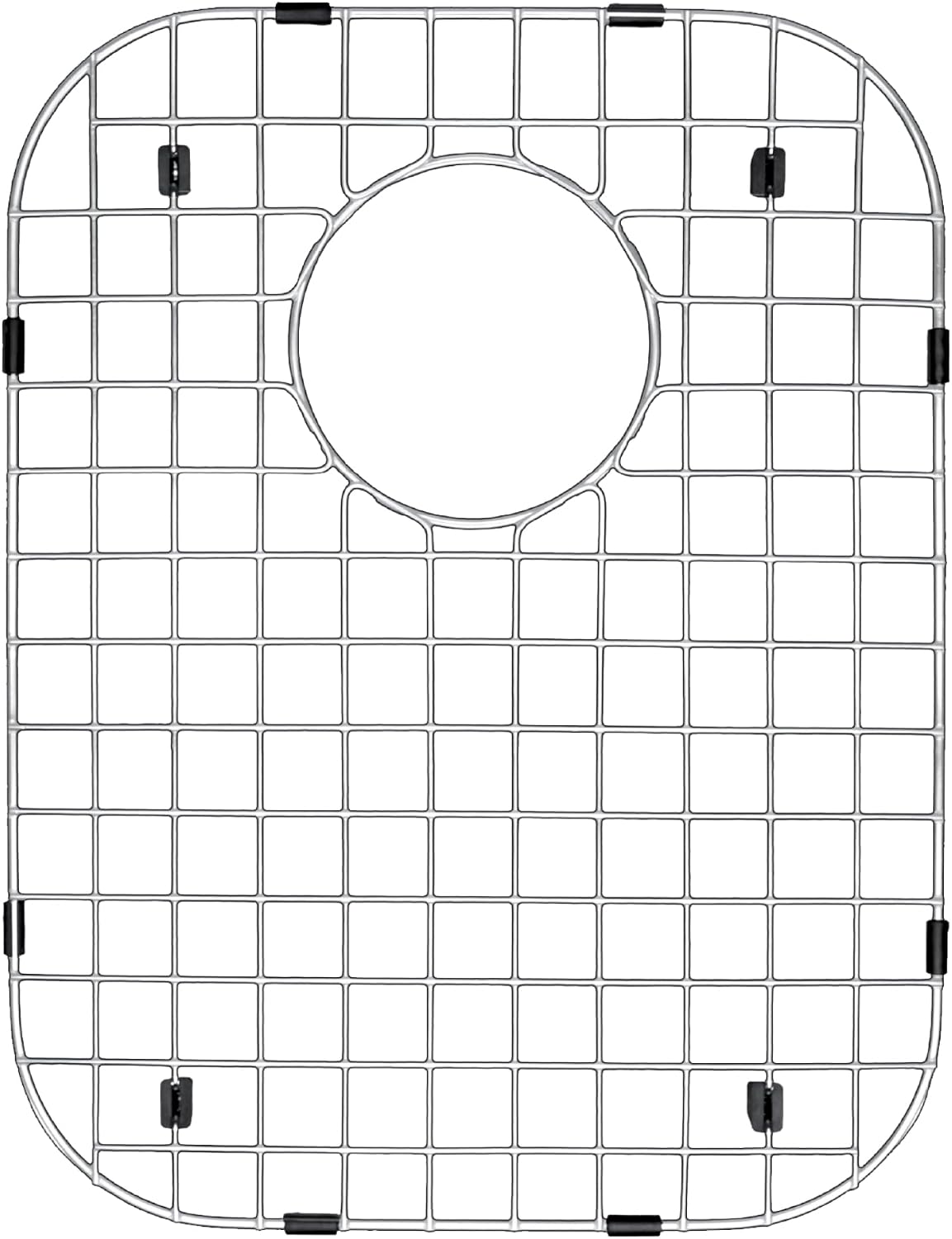 Karran GR-3010 Stainless Steel Bottom Grid 10-1/4" x 13-1/4" fits on PU23R and PU53R Small Bowl
