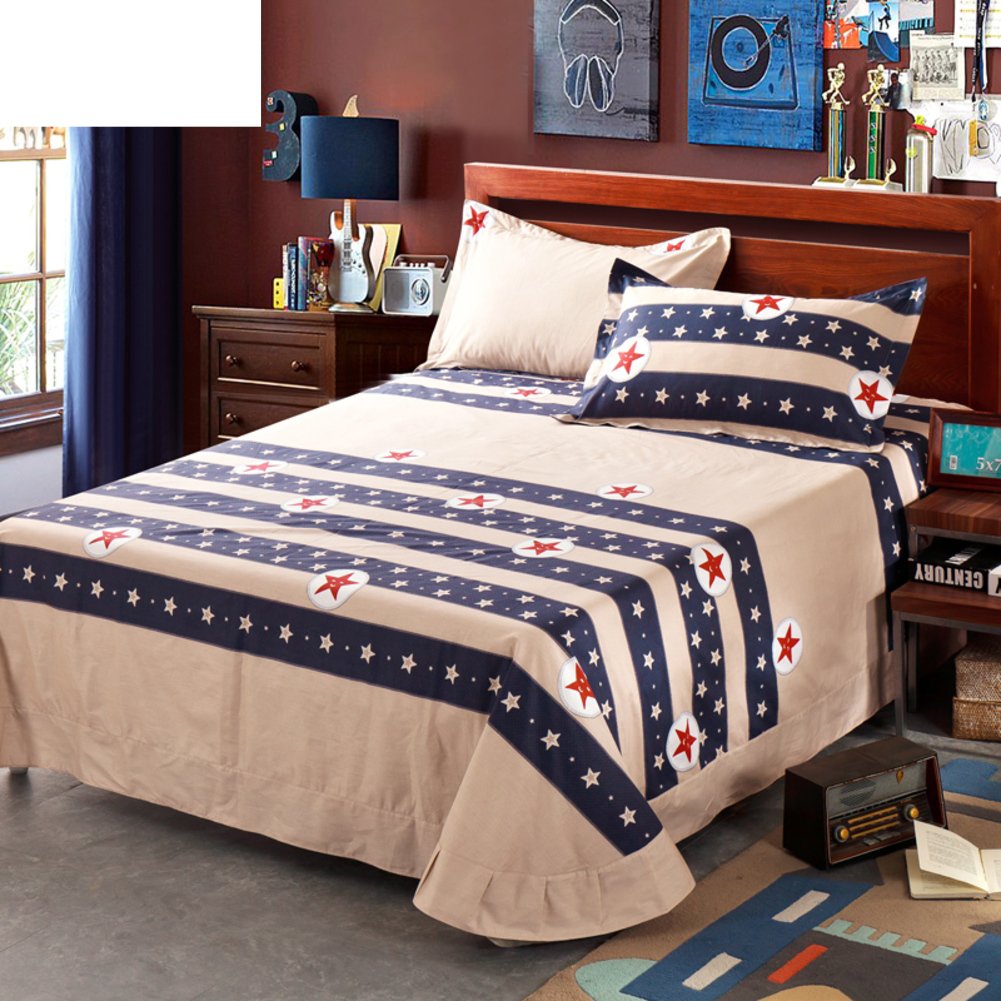 Drap en coton véritable 180x240cm double sergé pour créer un véritable nid de douceur douce