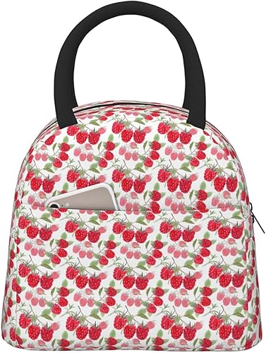 Vista 12 de Lonchera para mujeres y hombres, bolsa de almuerzo aislada a prueba de fugas, contenedor de almuerzo reutilizable, bolsa de almuerzo para el diseño