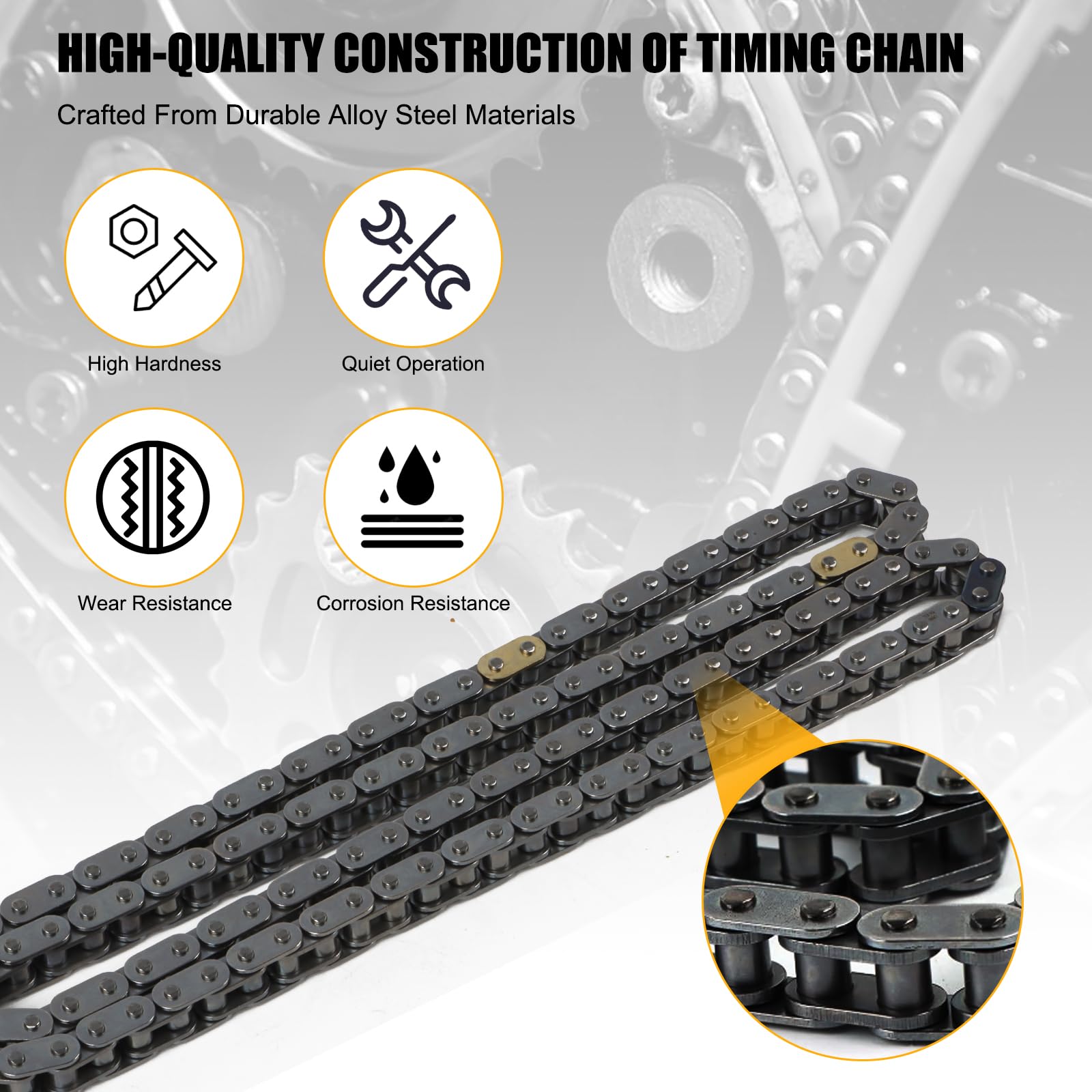 Timing Chain Kit Engine For Hyundai Accent & Kia Rio/Forte5