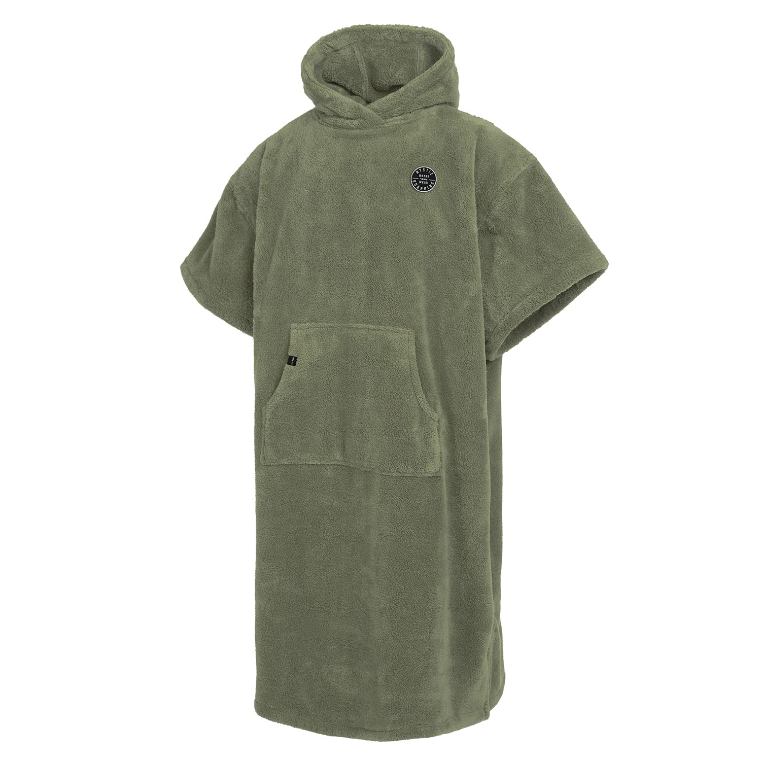 Mystic Teddy Poncho or Changing Robe Towel for Beach Watersports & Surfing - 220271 - Olive Green