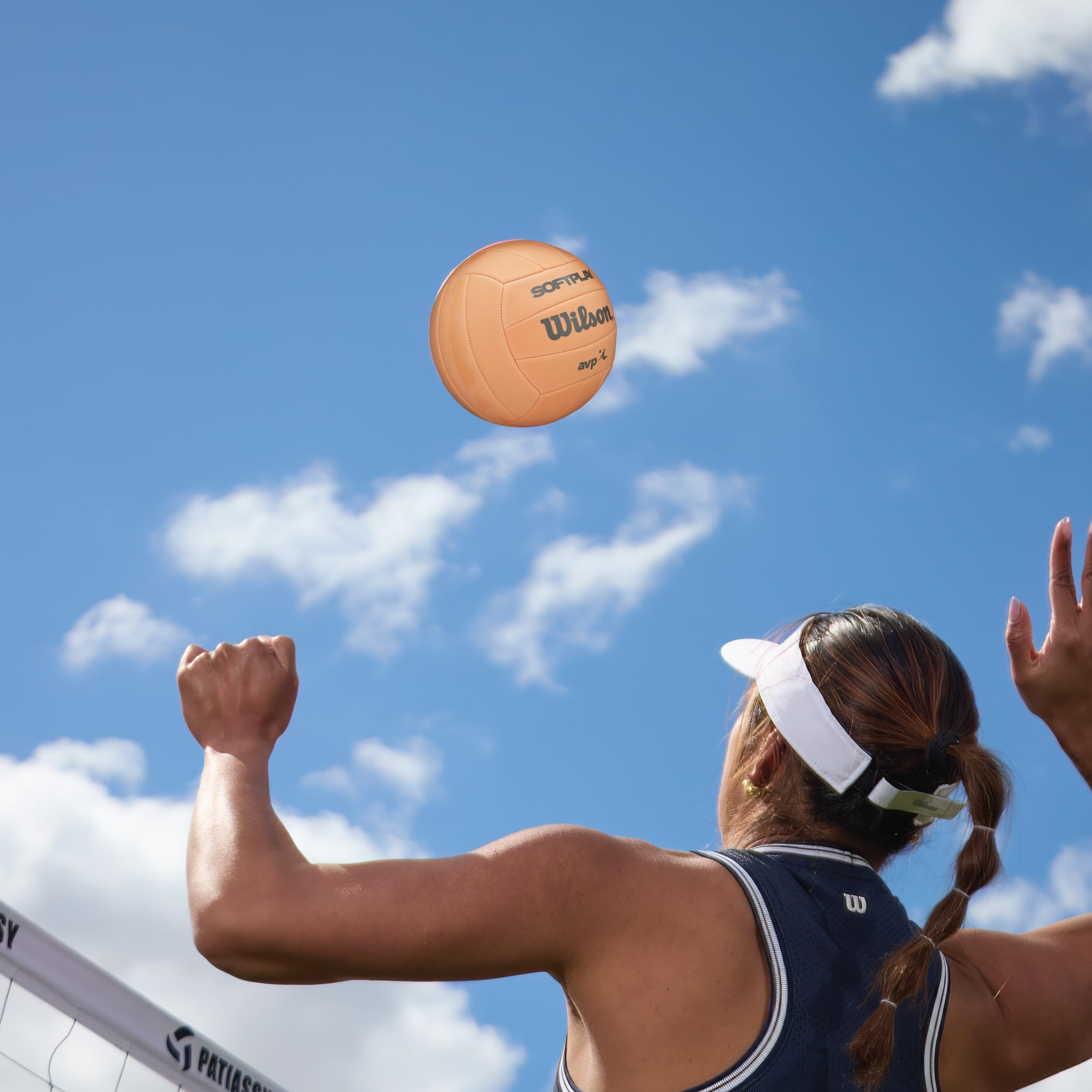 WILSON AVP Soft Play Volleyball - oficjalny rozmiar, pomarańczowy