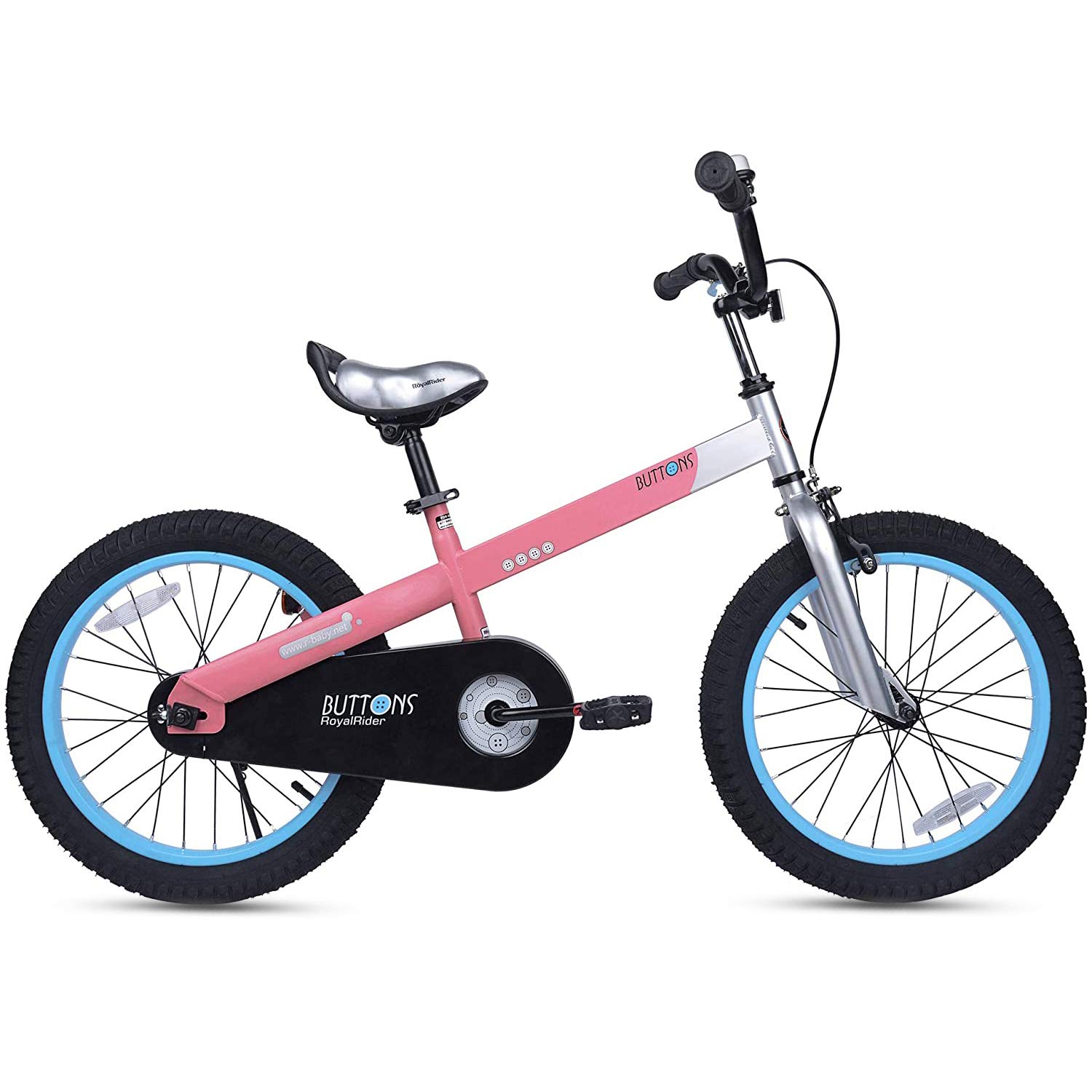 RoyalBaby Kids Bike Cubetube for Ages 3-9, Toddler Bike 12 14 16 18 20 Inch, with Training Wheels Kickstand, Unisex Fashion Styles